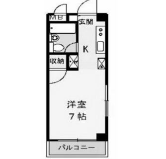 東京都葛飾区亀有３丁目 賃貸マンション 1K