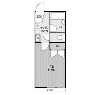 東京都文京区本駒込１丁目 賃貸アパート 1K