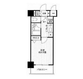 東京都目黒区下目黒３丁目 賃貸マンション 1K