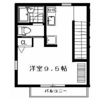 東京都北区滝野川５丁目 賃貸アパート 1R