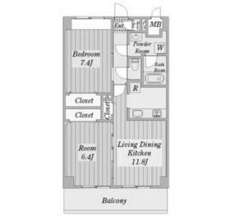 東京都練馬区高松１丁目 賃貸マンション 2LDK