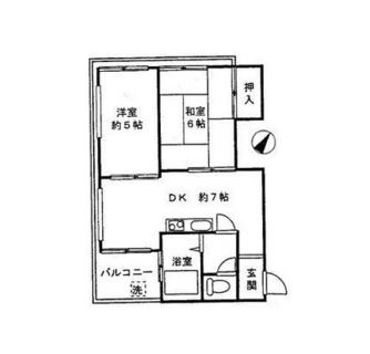 東京都北区田端新町２丁目 賃貸マンション 2DK