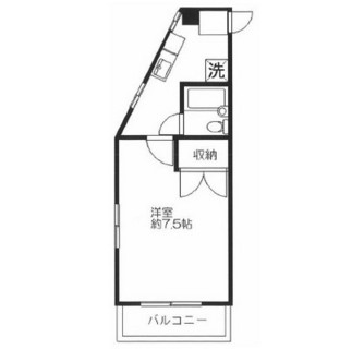 東京都北区栄町 賃貸マンション 1K
