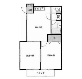 東京都北区志茂５丁目 賃貸アパート 2DK