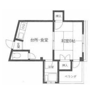 東京都足立区千住龍田町 賃貸マンション 1DK