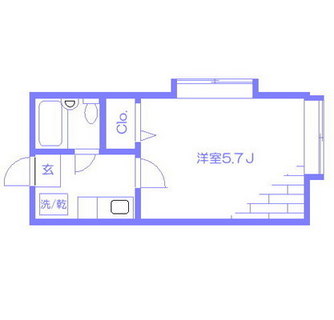 東京都葛飾区西亀有２丁目 賃貸アパート 1K