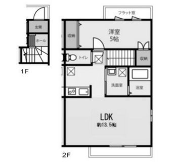 東京都中野区野方２丁目 賃貸アパート 1LDK