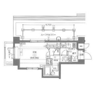 東京都新宿区西新宿５丁目 賃貸マンション 1K