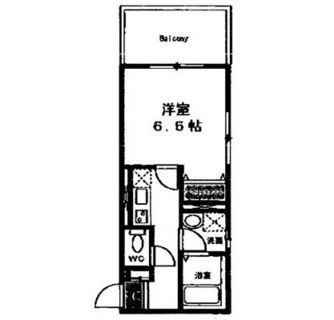 東京都新宿区百人町１丁目 賃貸マンション 1K