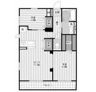 東京都板橋区若木１丁目 賃貸アパート 2LDK