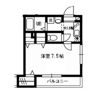 東京都杉並区永福３丁目 賃貸マンション 1K