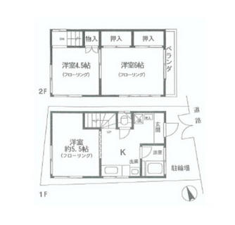 東京都足立区千住中居町 賃貸一戸建て 3DK