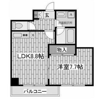 東京都荒川区町屋８丁目 賃貸マンション 1LDK