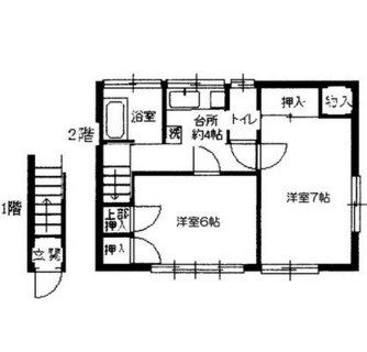 東京都北区滝野川７丁目 賃貸アパート 2K