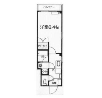 東京都北区十条仲原１丁目 賃貸マンション 1K