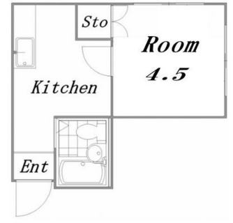 東京都足立区千住中居町 賃貸マンション 1K