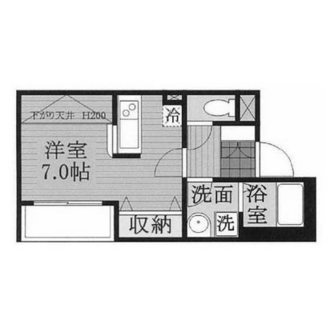 東京都足立区扇１丁目 賃貸マンション 1R