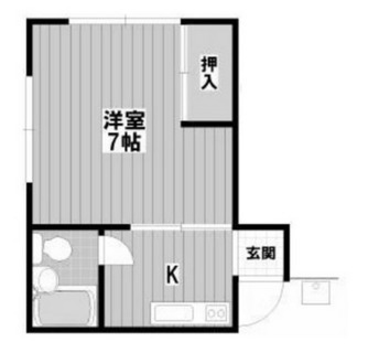 東京都北区田端１丁目 賃貸アパート 1K