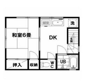 東京都荒川区町屋２丁目 賃貸アパート 1DK