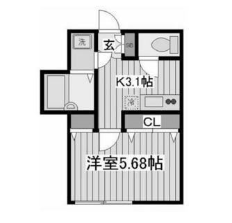 東京都荒川区荒川６丁目 賃貸アパート 1K