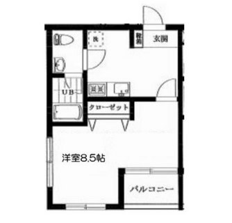 東京都新宿区北新宿３丁目 賃貸マンション 1K