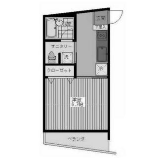 東京都北区上十条１丁目 賃貸マンション 1K