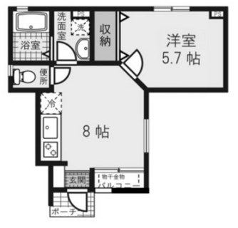 東京都板橋区氷川町 賃貸アパート 1LDK