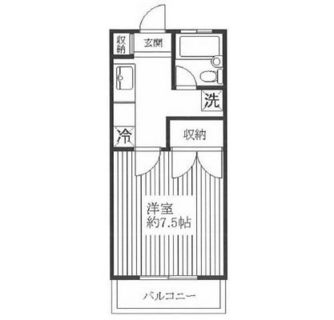 東京都北区栄町 賃貸マンション 1K