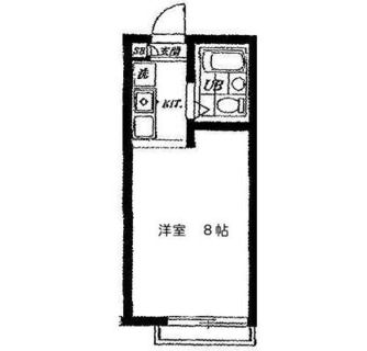 東京都新宿区大久保２丁目 賃貸マンション 1R