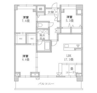 東京都北区西ヶ原１丁目 賃貸マンション 3LDK