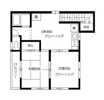 東京都豊島区要町３丁目 賃貸アパート 2DK
