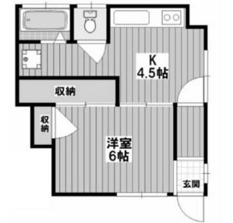 東京都北区田端６丁目 賃貸アパート 1DK