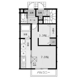 東京都世田谷区給田３丁目 賃貸アパート 1DK