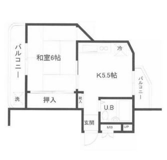 東京都板橋区大谷口２丁目 賃貸マンション 1DK