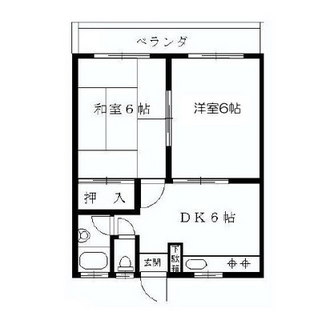 東京都新宿区下落合１丁目 賃貸マンション 2DK