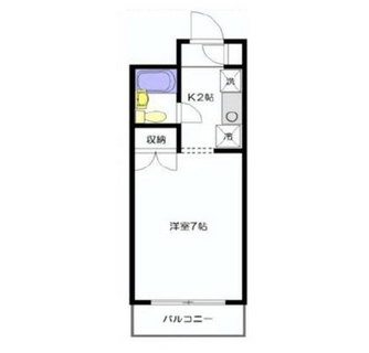 東京都新宿区高田馬場２丁目 賃貸マンション 1K