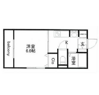 東京都中野区中野１丁目 賃貸マンション 1K
