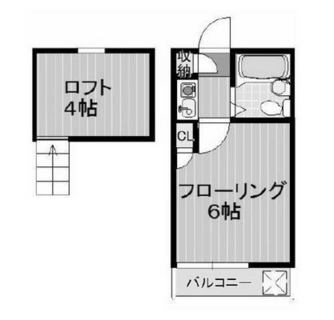 東京都北区豊島７丁目 賃貸アパート 1K