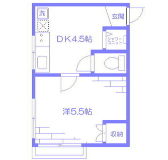 東京都北区西ヶ原２丁目 賃貸アパート 1DK