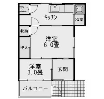 東京都足立区千住４丁目 賃貸アパート 2K