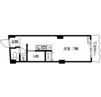 東京都新宿区下落合３丁目 賃貸マンション 1R