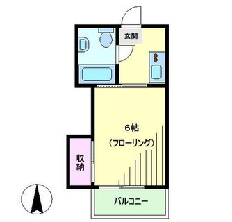 東京都北区西ヶ原１丁目 賃貸アパート 1K