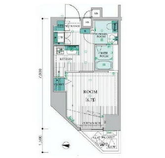 東京都葛飾区東金町１丁目 賃貸マンション 1K
