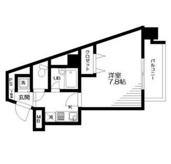東京都江戸川区中葛西５丁目 賃貸マンション 1K