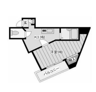 東京都荒川区荒川５丁目 賃貸マンション 1K