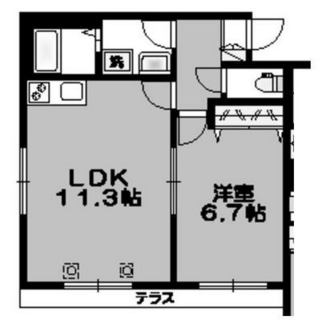 東京都北区東十条６丁目 賃貸マンション 1LDK