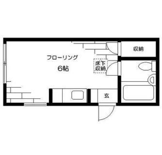 東京都北区滝野川５丁目 賃貸アパート 1R