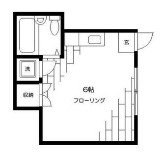 東京都北区田端１丁目 賃貸アパート 1R