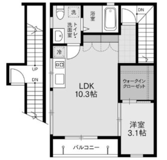 東京都北区田端４丁目 賃貸アパート 1LDK
