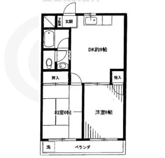 東京都足立区谷在家１丁目 賃貸マンション 2DK